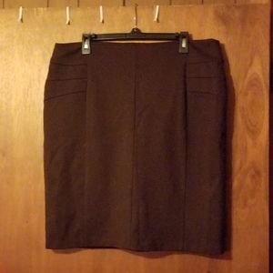 Cold Water Creek brown skirt